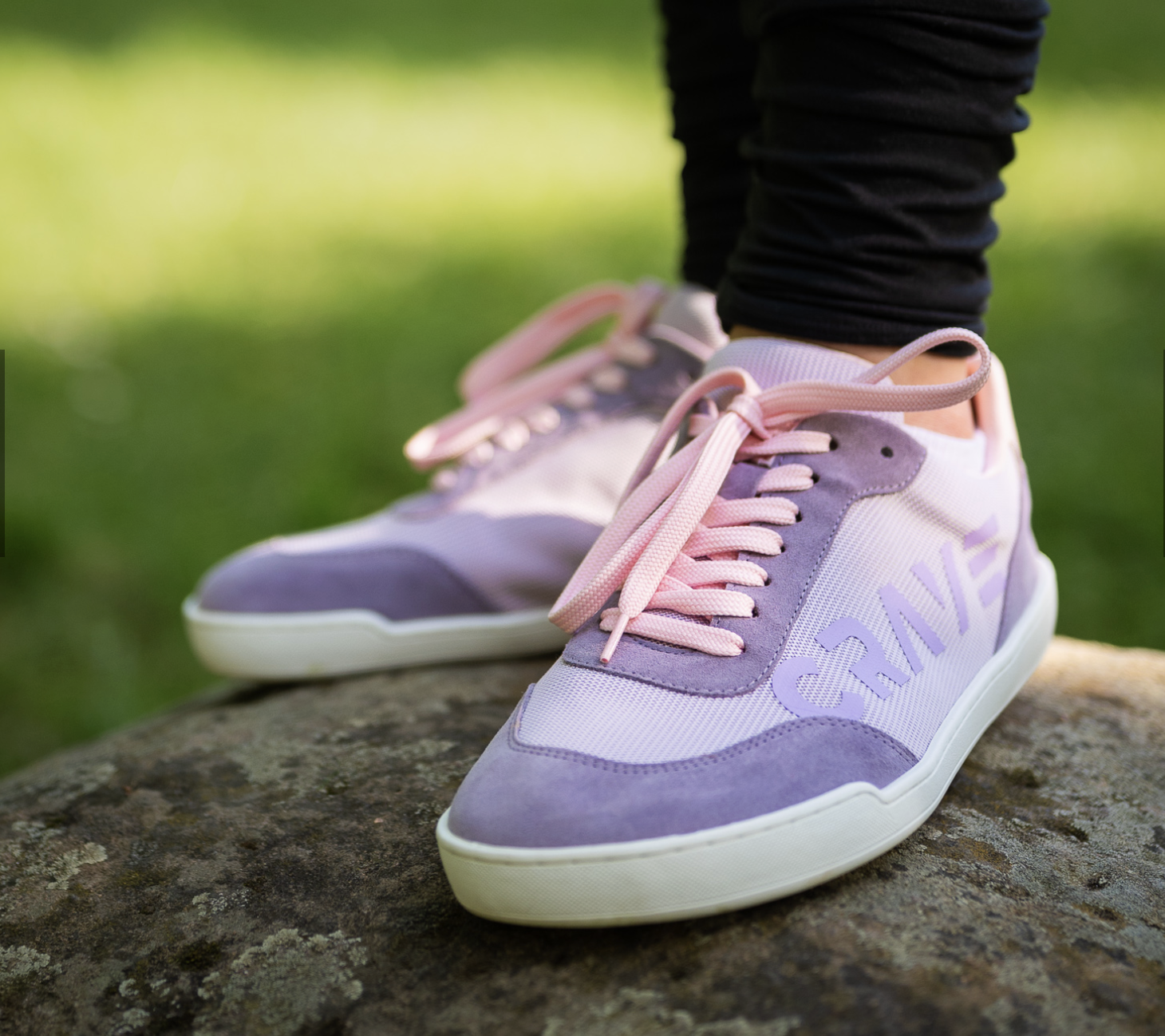 CRAVE purple sneakers